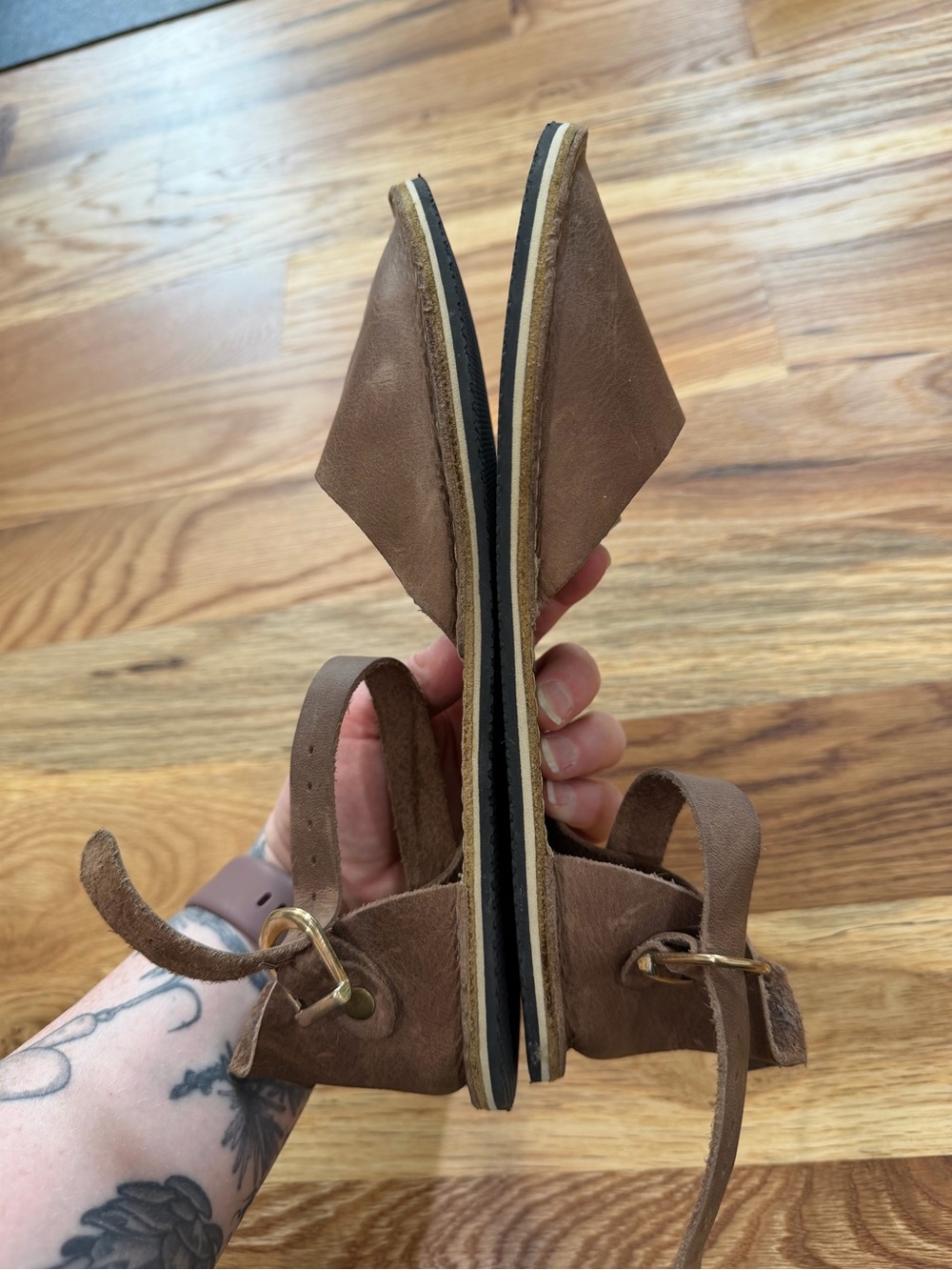 Ruby Barefoot Mary Jane Sandals - Picture 7 of 7